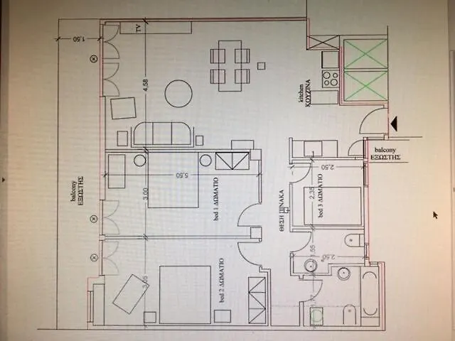 Spacious 3bd Flat Next To The Center *